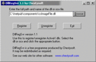 DllRegSvr screenshot